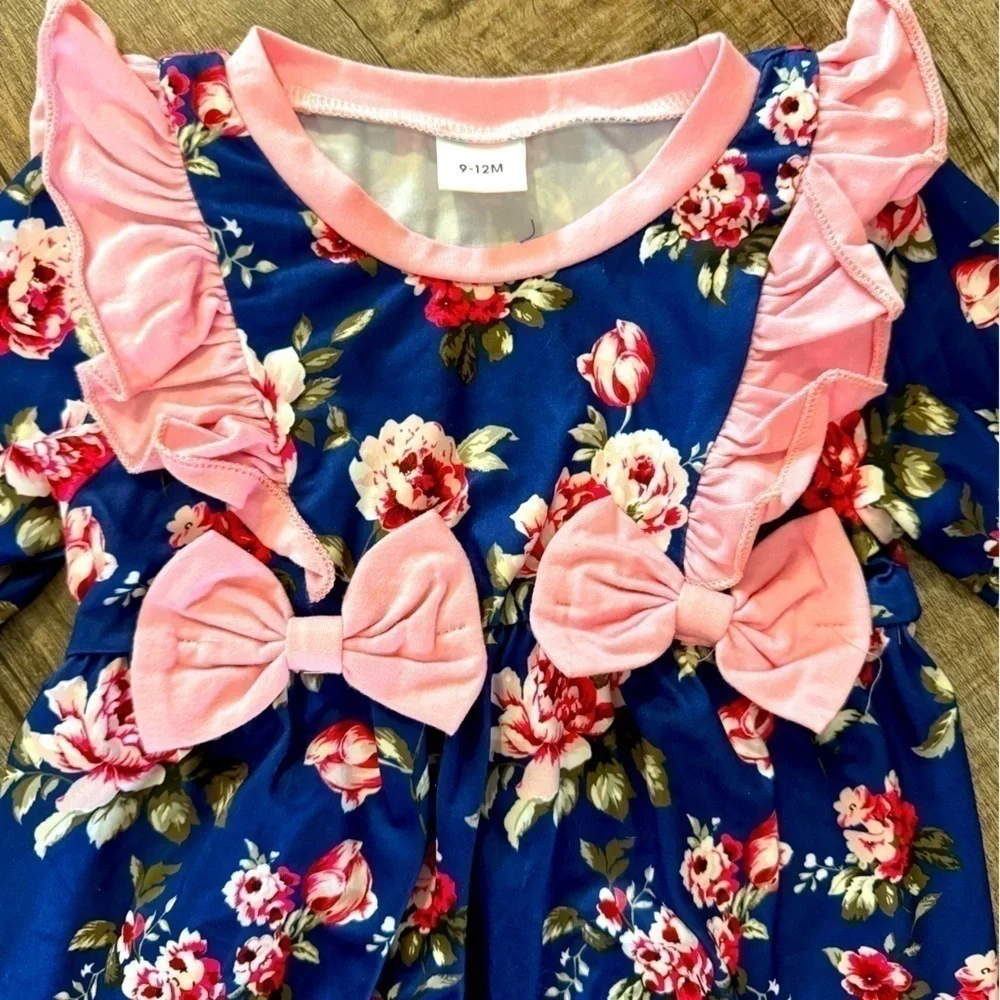 NWOT Floral Infant‎ Onesie